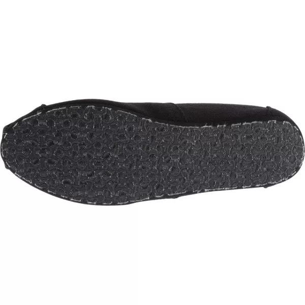 imageTOMS Womens Alpargata  GreyBlack on Black Canvas