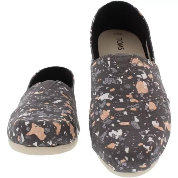 imageTOMS Womens Alpargata  GreyForged Iron Grey Metallic Granite Fleck Vegan
