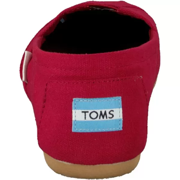 imageTOMS Womens Alpargata  GreyRed Canvas
