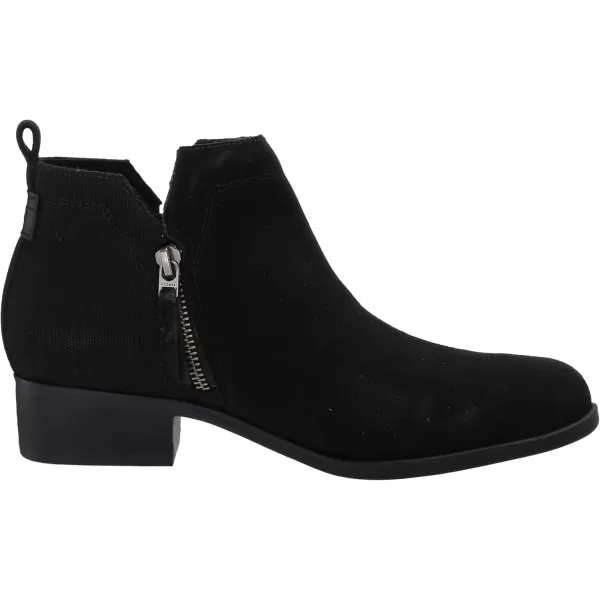 imageTOMS Womens Dahlia Ankle BootBlack SuedeHeritage Canvas