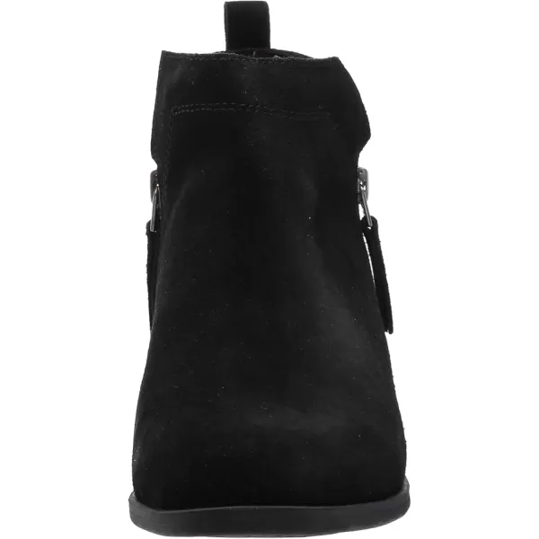 imageTOMS Womens Dahlia Ankle BootBlack SuedeHeritage Canvas