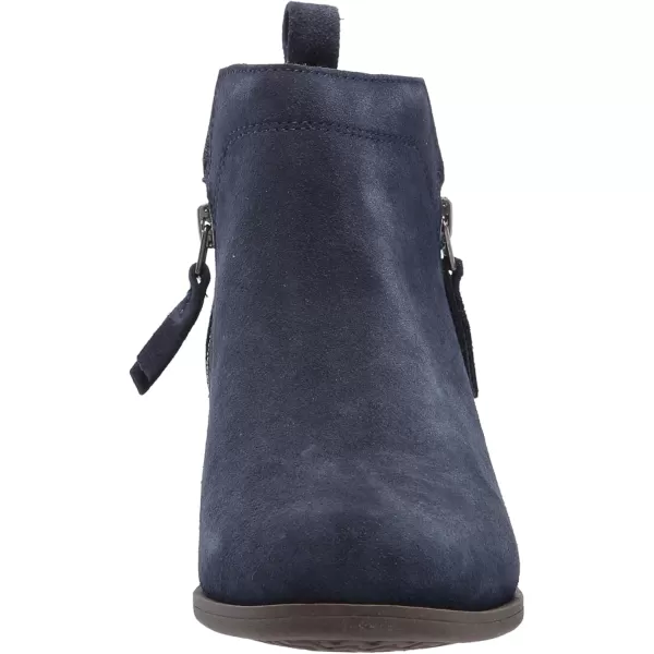 imageTOMS Womens Dahlia Ankle BootNavy SuedeHeritage Canvas