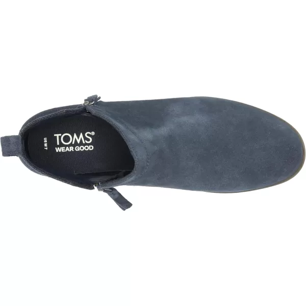 imageTOMS Womens Dahlia Ankle BootNavy SuedeHeritage Canvas