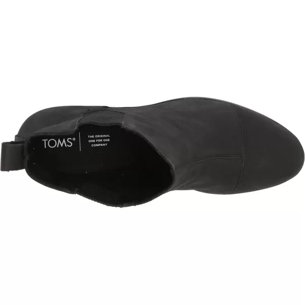 imageTOMS Womens Everly Pull On Ankle BootsBlack