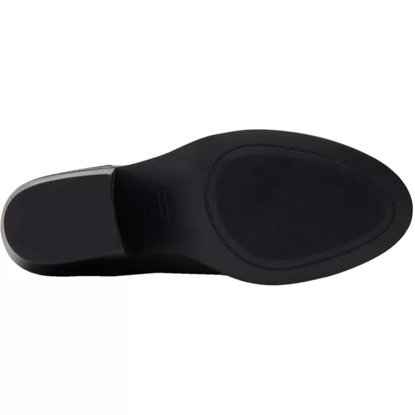 imageTOMS Womens Everly Pull On Ankle BootsBlack Leather
