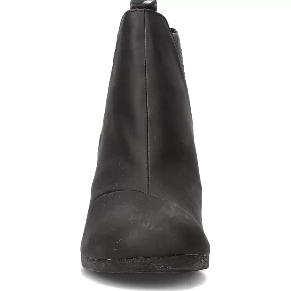 imageTOMS Womens Kelsey Fashion BootBlack LeatherZebra Shimmer