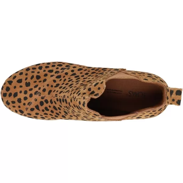imageTOMS Womens Kelsey Fashion BootBrown Sugar Tiny Cheetah Printed Suede
