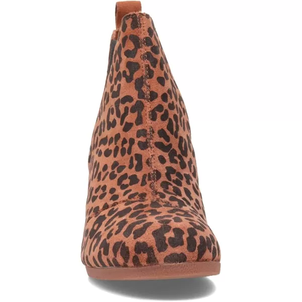 imageTOMS Womens Kelsey Fashion BootDark Ember Leopard Printed Suede