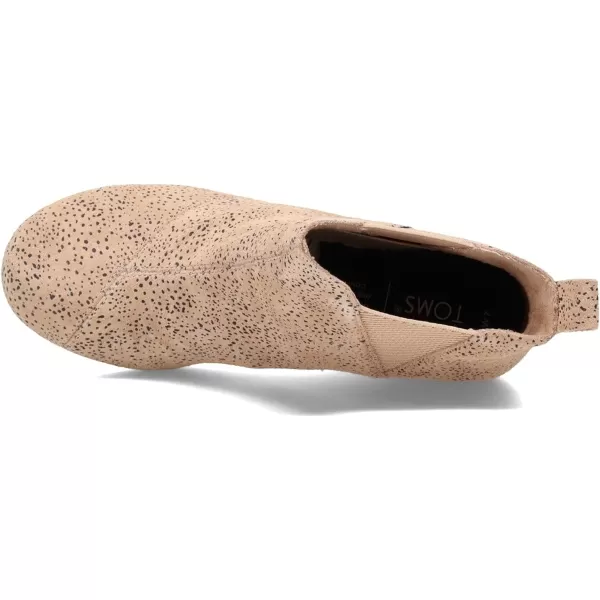imageTOMS Womens Kelsey Fashion BootSand Tiny Cheetah Printed Suede