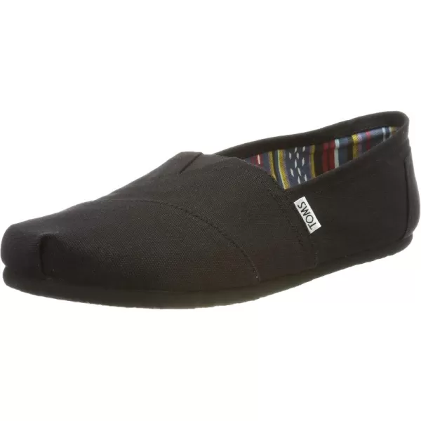 imageTOMS Womens Alpargata  BlackBlack on Black