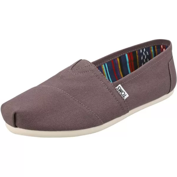 imageTOMS Womens Alpargata  GreyAsh Canvas