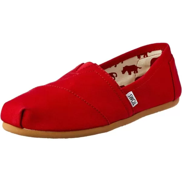 imageTOMS Womens Alpargata  GreyRed