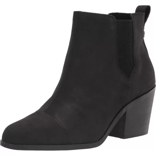 imageTOMS Womens Everly Pull On Ankle BootsBlack