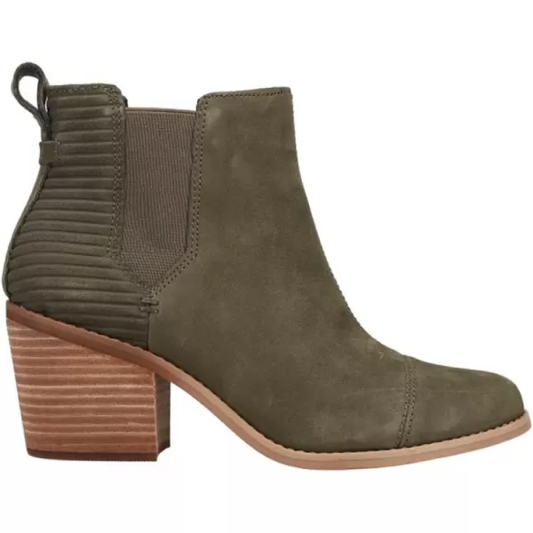 imageTOMS Womens Everly Pull On Ankle BootsOlive