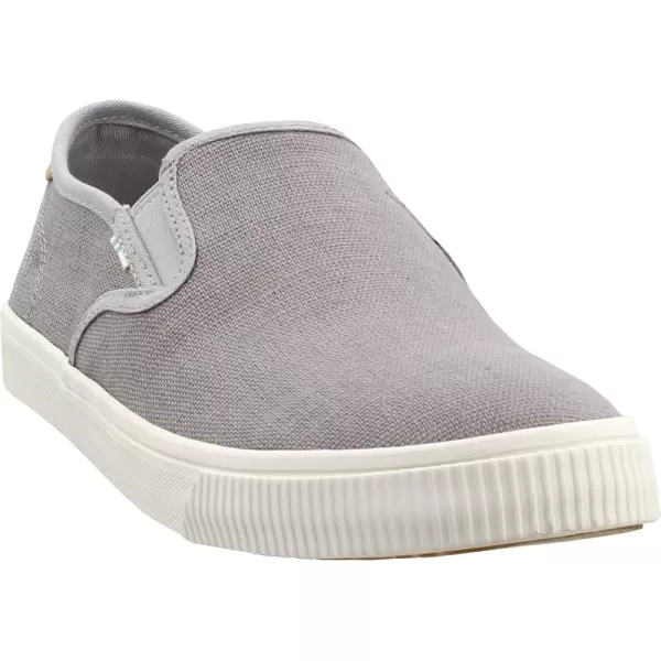 imageTOMS Mens Baja Slip On Sneakers Shoes Casual  BlackGrey  Drizzle Grey Heritage