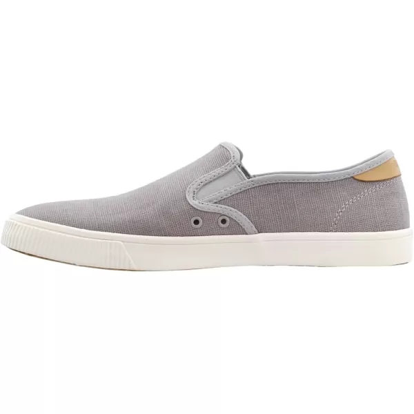 imageTOMS Mens Baja Slip On Sneakers Shoes Casual  BlackGrey  Drizzle Grey Heritage