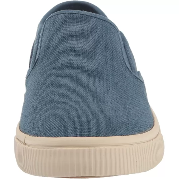 imageTOMS Mens Baja Slip On Sneakers Shoes Casual  BlackOcean Blue