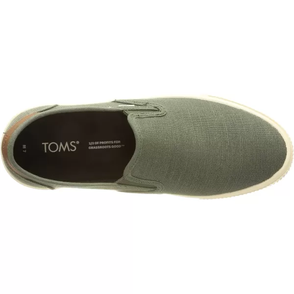 imageTOMS Mens Baja Slip On Sneakers Shoes Casual  BlackThyme