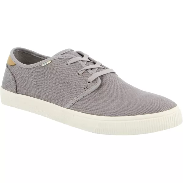 imageTOMS Mens Carlo SneakerDrizzle Grey Heritage Canvas