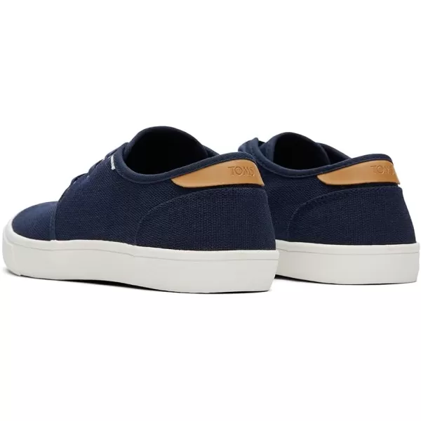 imageTOMS Mens Carlo SneakerNavy Heritage Canvas Vegan