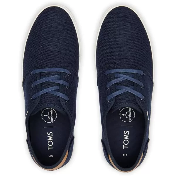 imageTOMS Mens Carlo SneakerNavy Heritage Canvas Vegan
