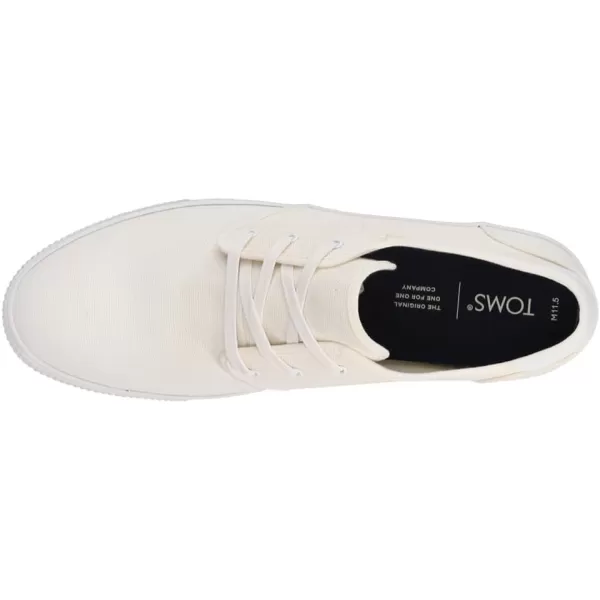 imageTOMS Mens Carlo SneakerWhite Canvas