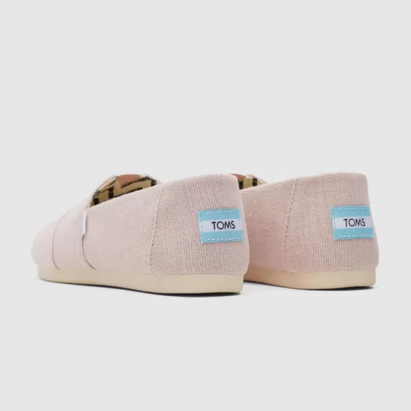 imageTOMS Womens Alpargata SlipOnBallet Pink Heritage Canvas