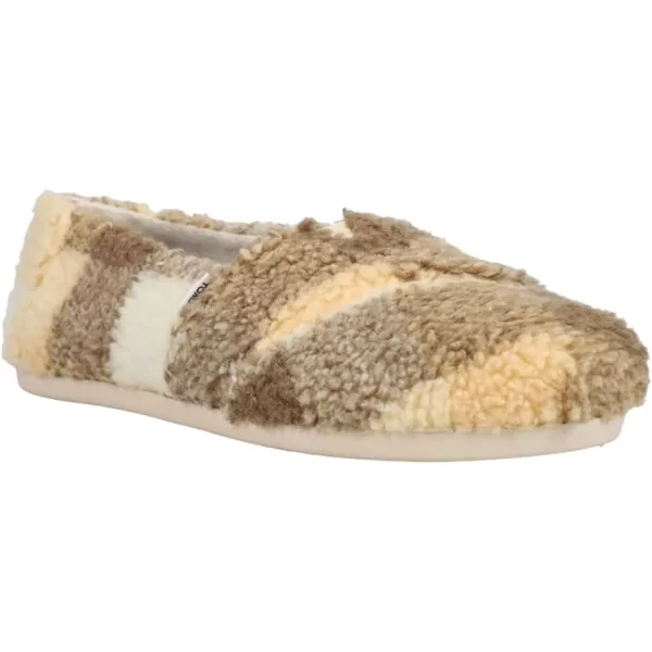 imageTOMS Womens Alpargata SlipOnBeige  Brown  Off White