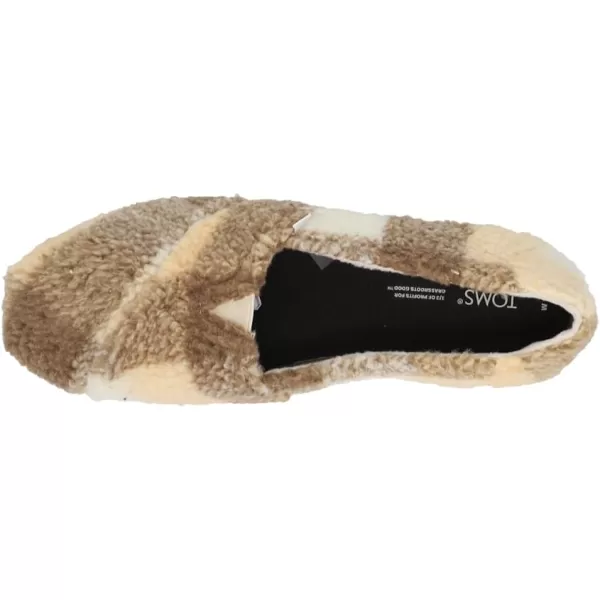 imageTOMS Womens Alpargata SlipOnBeige  Brown  Off White