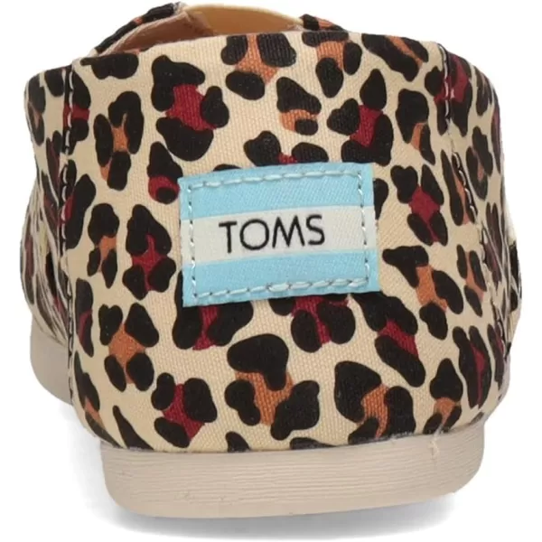imageTOMS Womens Alpargata SlipOnBeige Classic Leopard Print