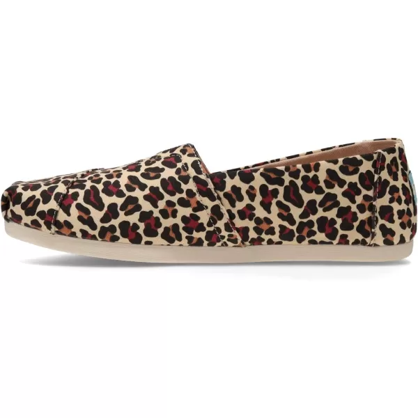 imageTOMS Womens Alpargata SlipOnBeige Classic Leopard Print