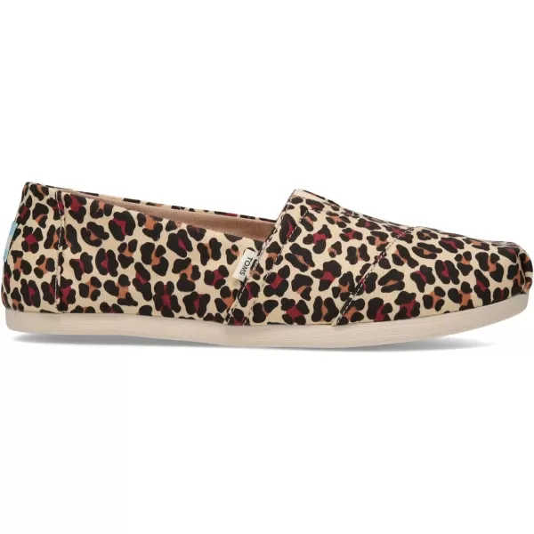 imageTOMS Womens Alpargata SlipOnBeige Classic Leopard Print