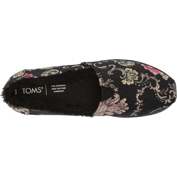 imageTOMS Womens Alpargata SlipOnBlack Brocade