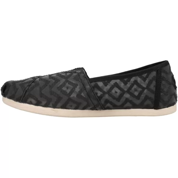 imageTOMS Womens Alpargata SlipOnBlack Chevron