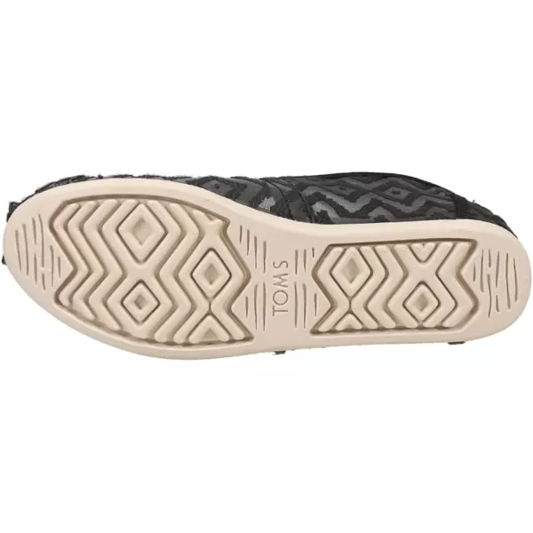 imageTOMS Womens Alpargata SlipOnBlack Chevron