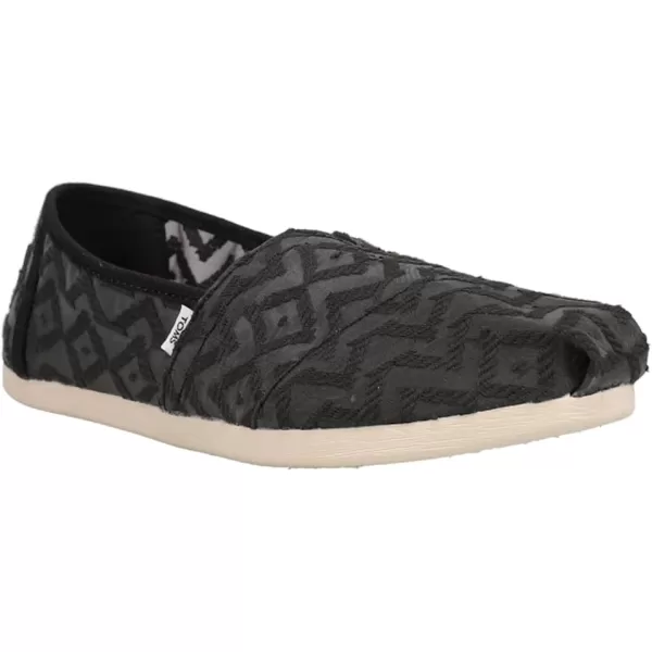 imageTOMS Womens Alpargata SlipOnBlack Chevron