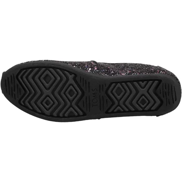 imageTOMS Womens Alpargata SlipOnBlack Glitter