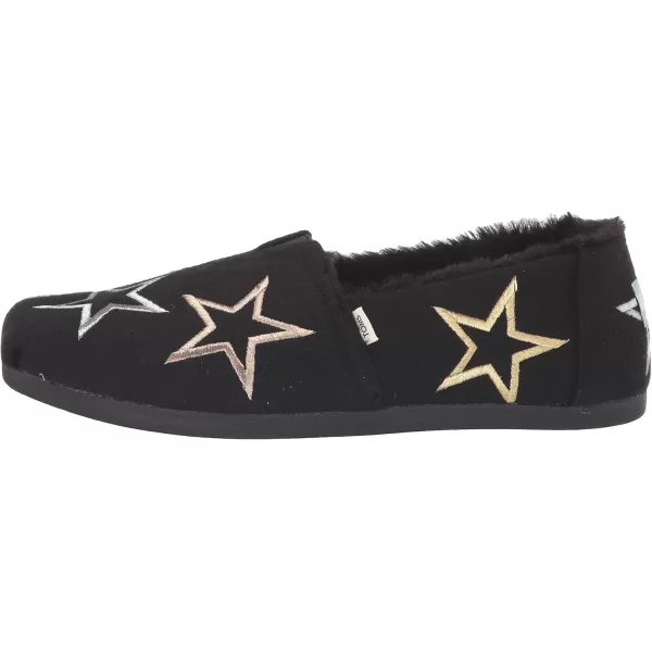 imageTOMS Womens Alpargata SlipOnBlackEmbroidery