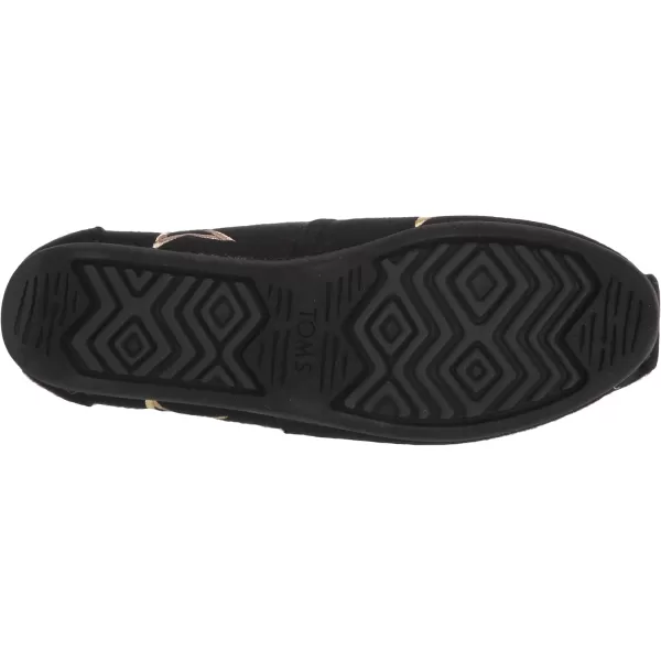 imageTOMS Womens Alpargata SlipOnBlackEmbroidery