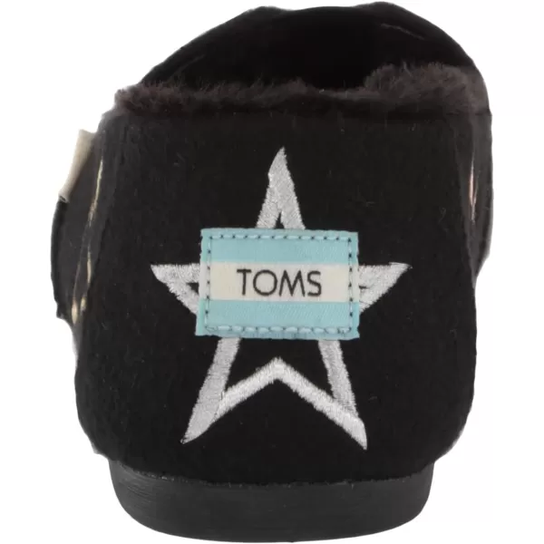 imageTOMS Womens Alpargata SlipOnBlackEmbroidery