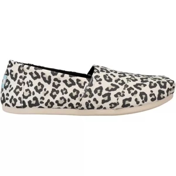imageTOMS Womens Alpargata SlipOnEgret Snow Leopard Print