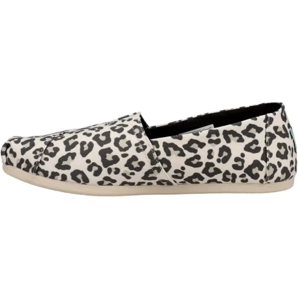 imageTOMS Womens Alpargata SlipOnEgret Snow Leopard Print
