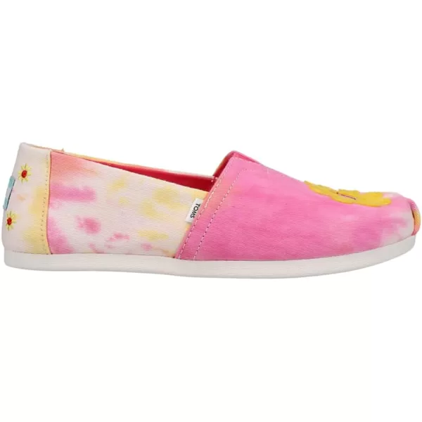 imageTOMS Womens Alpargata SlipOnFuchsia Rose Tie Die
