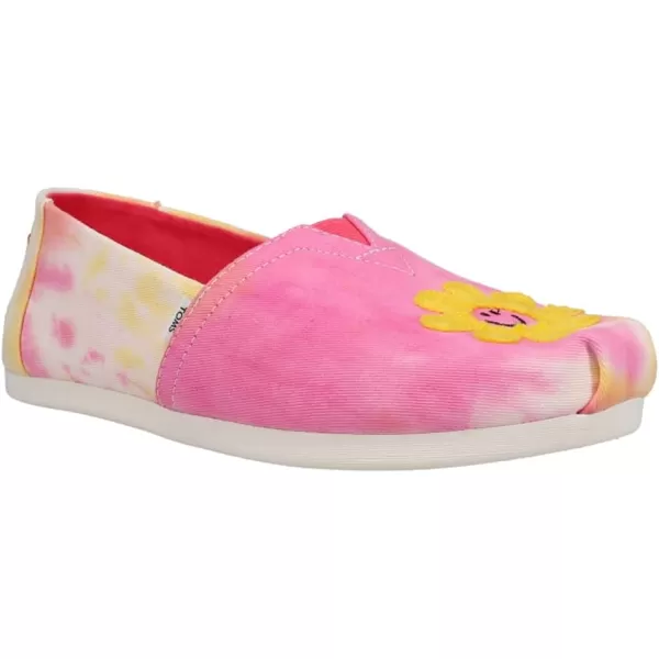 imageTOMS Womens Alpargata SlipOnFuchsia Rose Tie Die