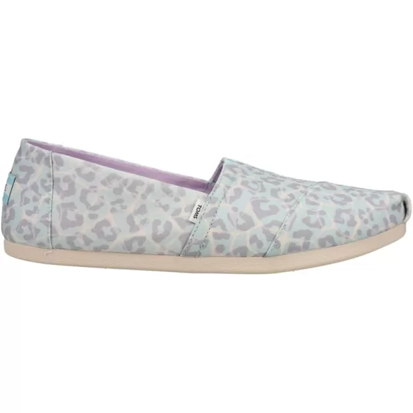 imageTOMS Womens Alpargata SlipOnMisty Blue Leopard