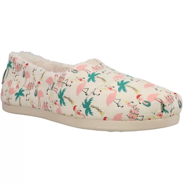 imageTOMS Womens Alpargata SlipOnNatural Holiday Flamingo