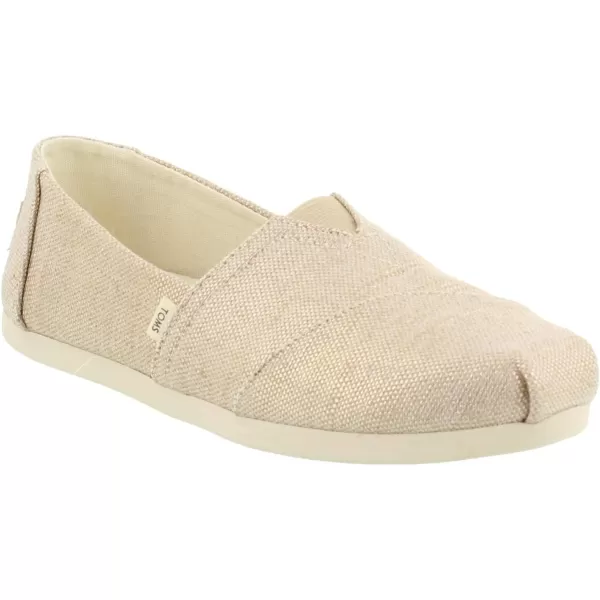 imageTOMS Womens Alpargata SlipOnNatural Metallic