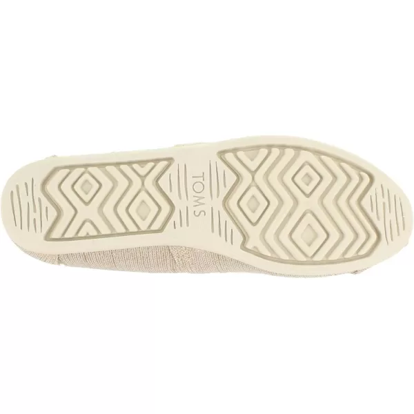 imageTOMS Womens Alpargata SlipOnNatural Metallic