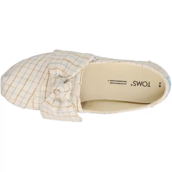 imageTOMS Womens Alpargata SlipOnNatural Spring Check