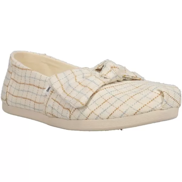 imageTOMS Womens Alpargata SlipOnNatural Spring Check